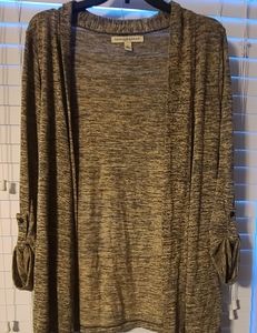 Debbie Morgan PXL open cardigan